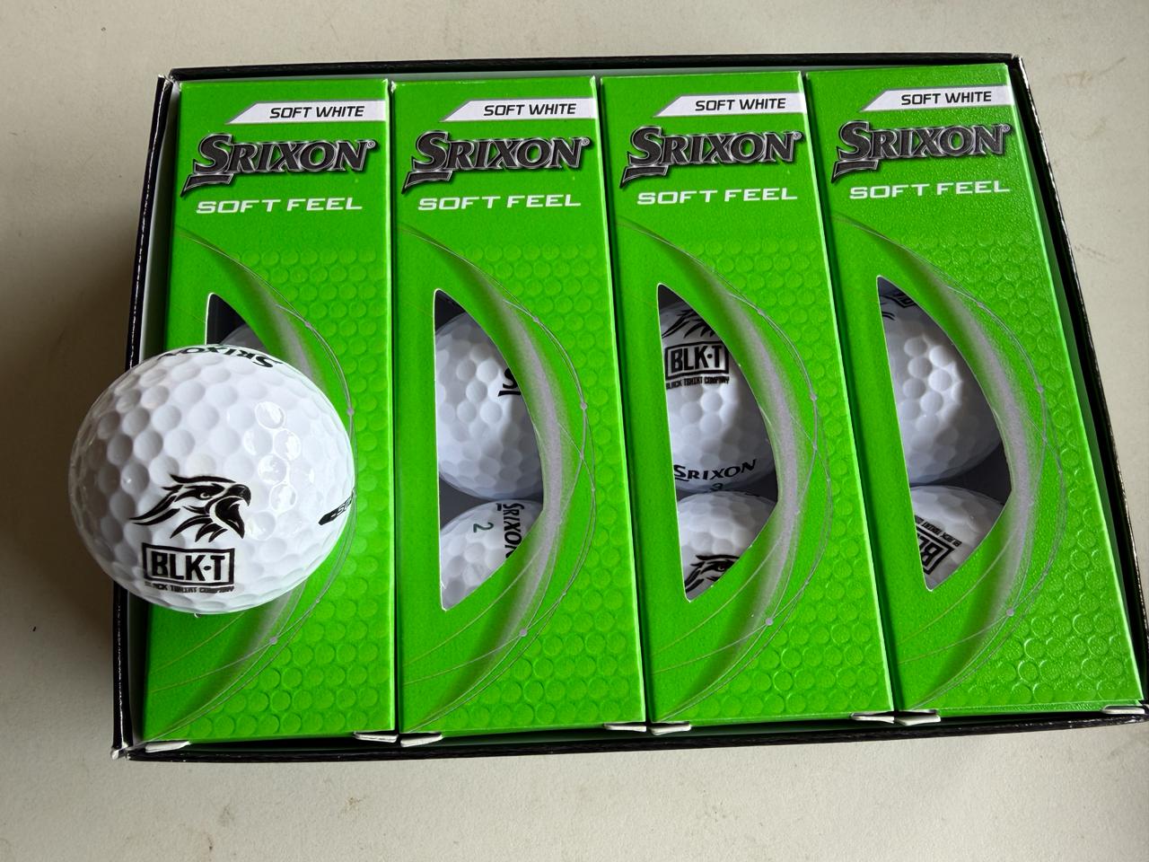 BLK-T Srixon Soft Feel Golf Balls